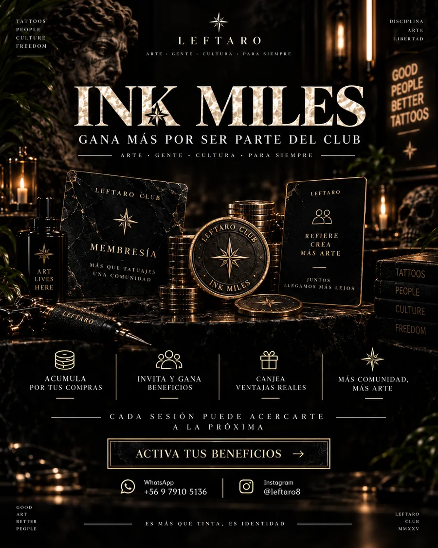 Ink Miles LEFTARO Club